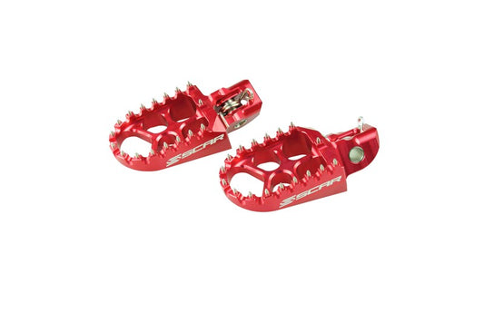 Scar Racing Evo Fußrasten Rot