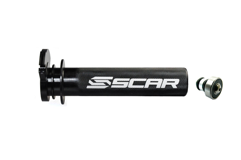 Scar Racing Gasgriffhülse Aluminium mit Kugellager schwarz TT101, Griffe