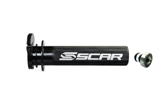 Scar Racing Gasgriffhülse Aluminium mit Kugellager schwarz TT101, Griffe