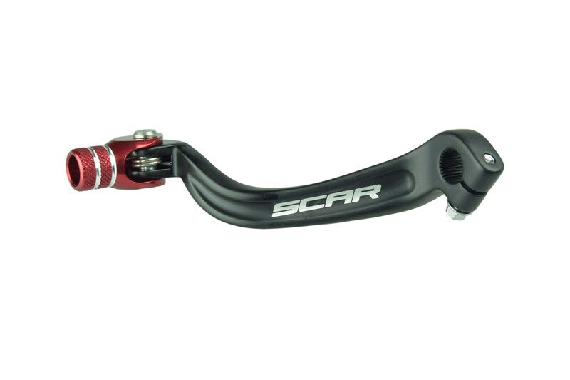 Scar Racing Schalthebel Schwarz/Endstück Rot Rot & Schwarz für Beta RR 350 4T