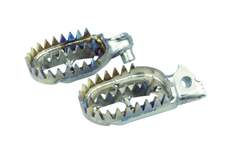 Scar Racing Titanium Fußrasten Gripper S1516
