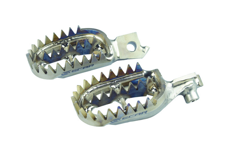 Scar Racing Titanium Fußrasten Gripper S4516