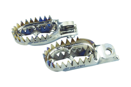 Scar Racing Titanium Fußrasten Gripper S5516