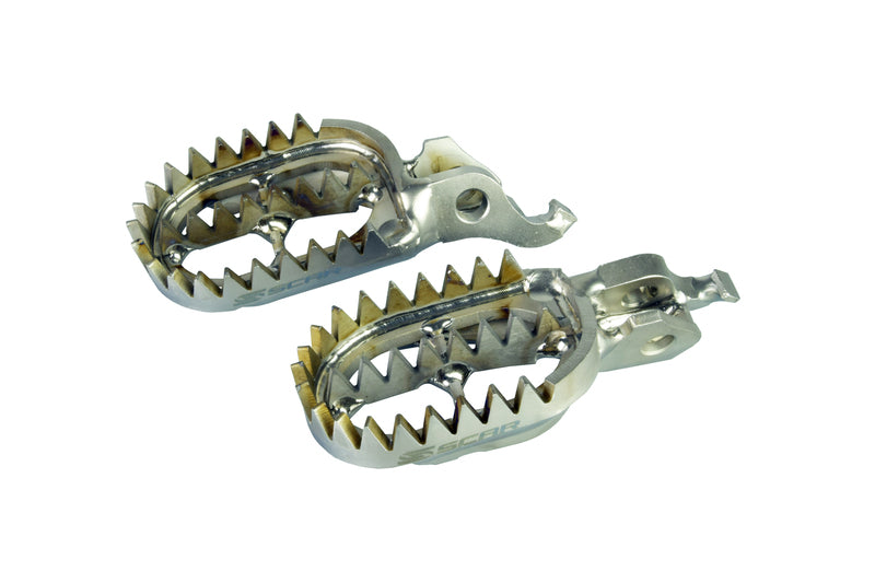 Scar Racing Titanium Fußrasten Gripper S9516