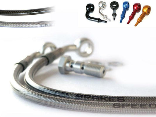 Tecnium Speedbrakes Aviation Kupplungsleitung Edelstahl/Aluminium Banjo KTM 3554000