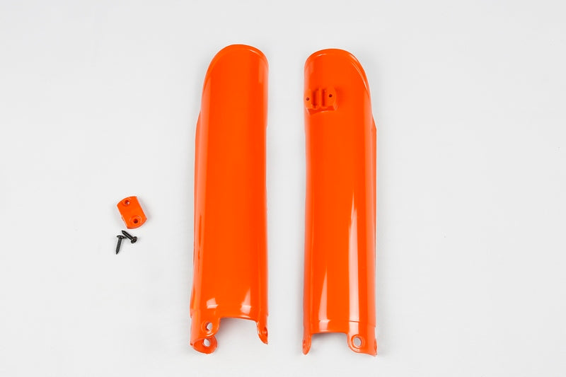 UFO Gabelprotektoren Orange für KTM 125 EXC, UF3064-127, Kunststoffteil