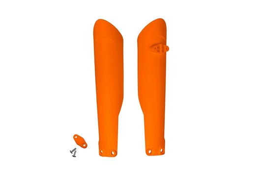 UFO Gabelprotektoren Orange für KTM 125 EXC, UF4055-127, Kunststoffteil
