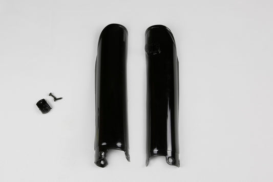 UFO Gabelprotektoren Schwarz für KTM 125 EXC, UF3064-001, Kunststoffteil