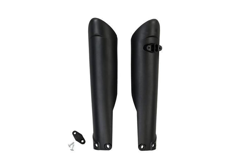 UFO Gabelprotektoren Schwarz für KTM 125 EXC, UF4055-001, Kunststoffteil