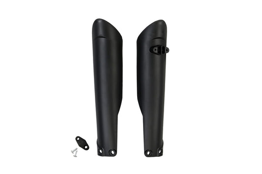 UFO Gabelprotektoren Schwarz für KTM 125 EXC, UF4055-001, Kunststoffteil