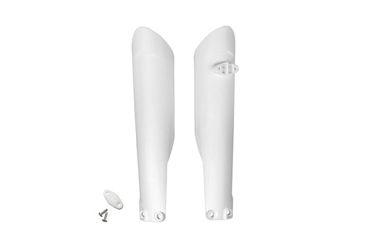 UFO Gabelprotektoren Weiss für KTM 125 EXC, UF4055-047, Kunststoffteil