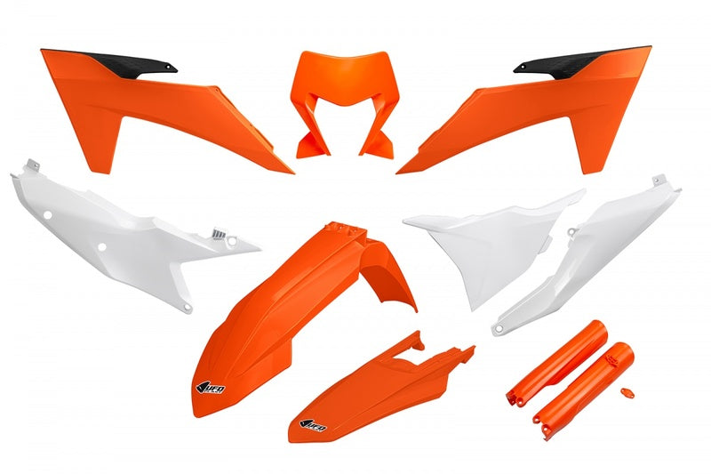 UFO Komplett-Plastik-Kit OEM für KTM 150 EXC, Kunststoffteil