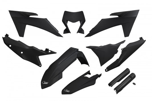 UFO Komplett-Plastik-Kit Schwarz, Kunststoffteil