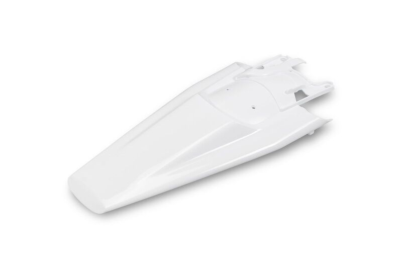 UFO Kotflügel Hinten - Husqvarna TC/TX/FC/FX Weiss & Weiss, Kunststoffteil