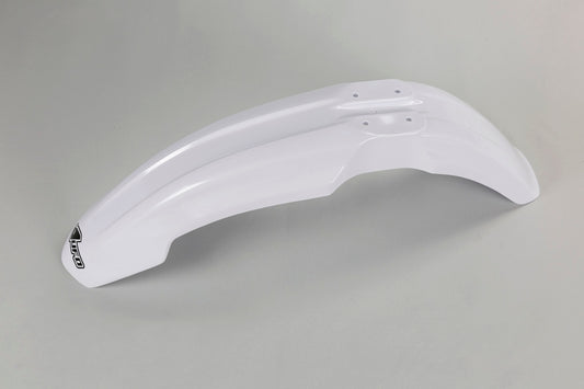 UFO Kotflügel vorne YZ 125-250 2006 bis 2009, YZF & WRF 250-450 2006 bis 2009 weiß (YZ 1991 bis 2009), Kunststoffteil