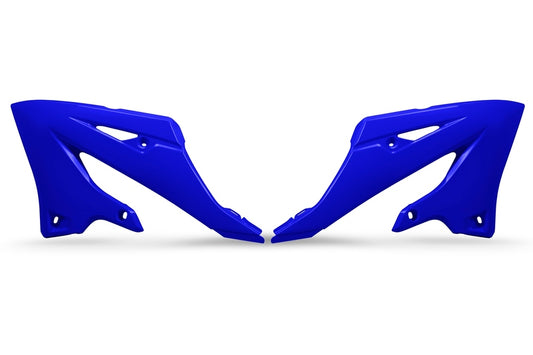 UFO Kühlerabdeckungen blau für Yamaha YZ 125, Kühlerschutz