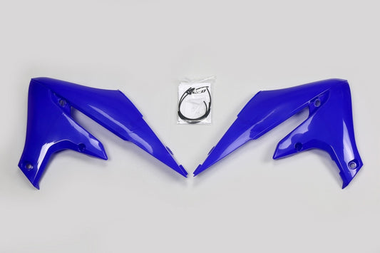 UFO Kühlerabdeckungen Blau Yamaha YZ450F, Kühlerschutz