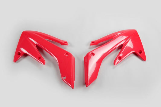 UFO Kühlerabdeckungen CRF250 04-09 CRF250X 04-09 Rot (CR '00-09), Kühlerschutz