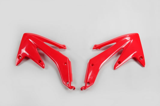 UFO Kühlerabdeckungen CRF450 05-08 Rot (CR '00-09), Kühlerschutz