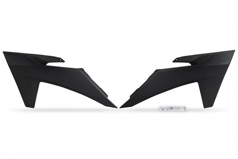 UFO Kühlerabdeckungen - KTM SX/SX-F Schwarz, Kühlerschutz