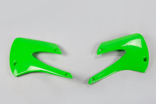 UFO Kühlerabdeckungen KX85 01-10 Grün KX Original, Kühlerschutz