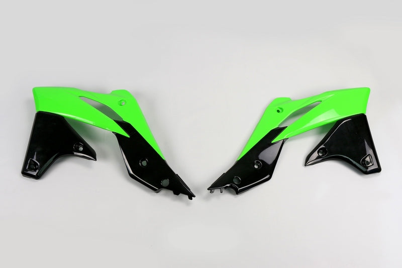 UFO Kühlerabdeckungen OriginalFARBE 2013 für Kawasaki, Kühlerschutz
