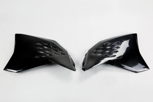 UFO Kühlerabdeckungen SX-SXF 07-08 EXC 08 Schwarz, Kühlerschutz