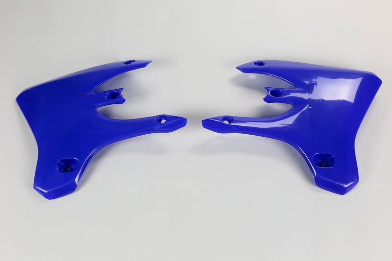 UFO Kühlerabdeckungen YZF 250-450 2003 bis 2005, WRF 250-450 2005 bis 2006 Reflex-Blau, Kühlerschutz