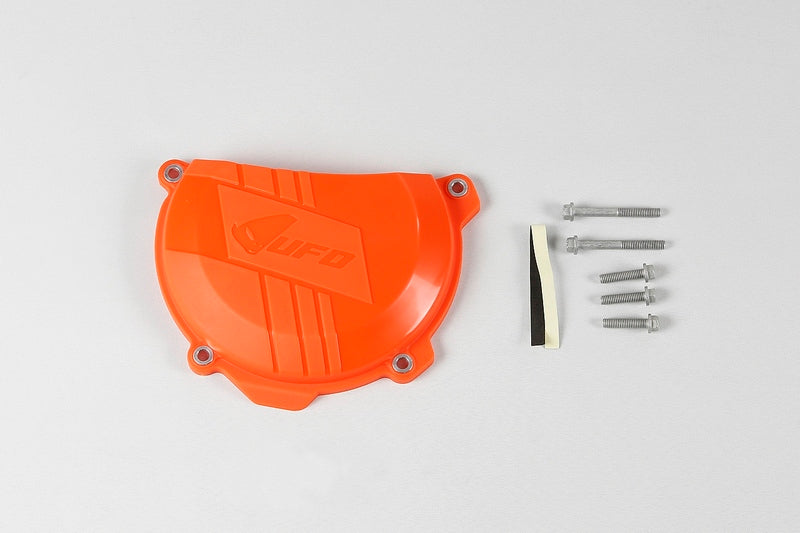UFO Kupplungsdeckelprotektor orangefarben KTM SX-F/EXC-F 250/350, Motorschutz