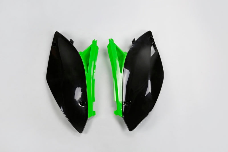 UFO Seitenverkleidungen grün für Kawasaki KX 250 F, UF4706-999, Kunststoffteil