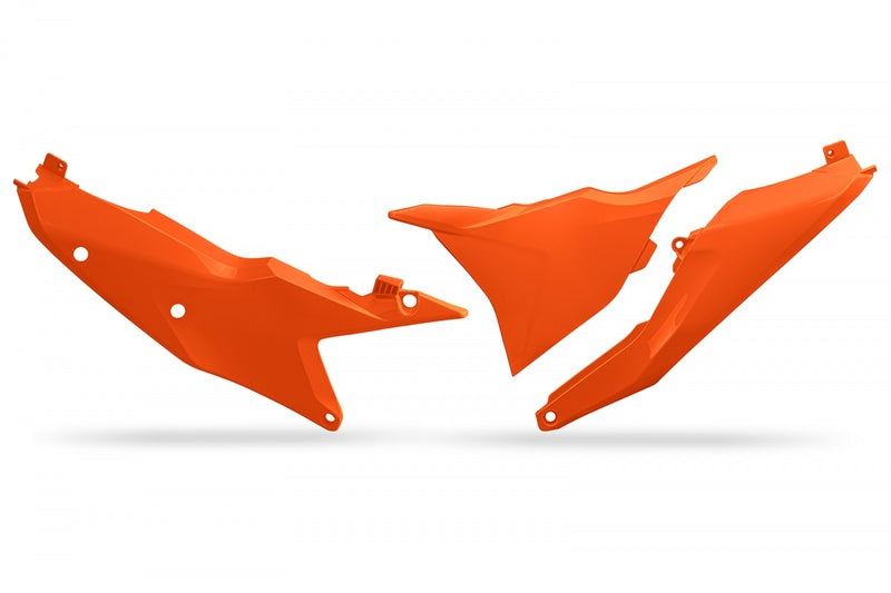 UFO Seitenverkleidungen Orange für KTM 125 SX, KT05012-127, Kunststoffteil