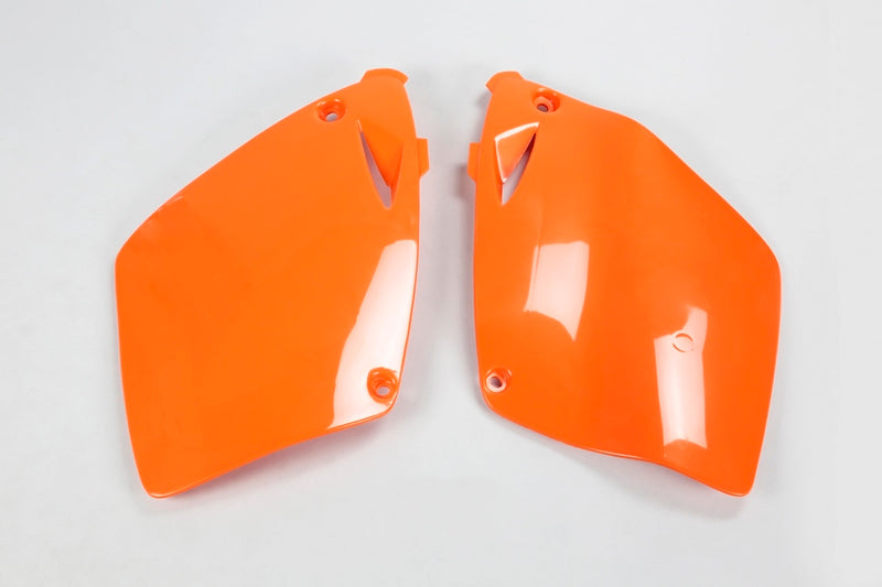 UFO Seitenverkleidungen Orange für KTM 125 SX, UF3041-127, Kunststoffteil