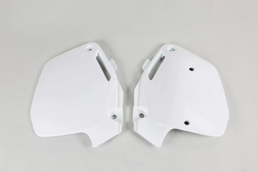 UFO Seitenverkleidungen weiß für Honda CR 125 R, UF2626-041, Kunststoffteil