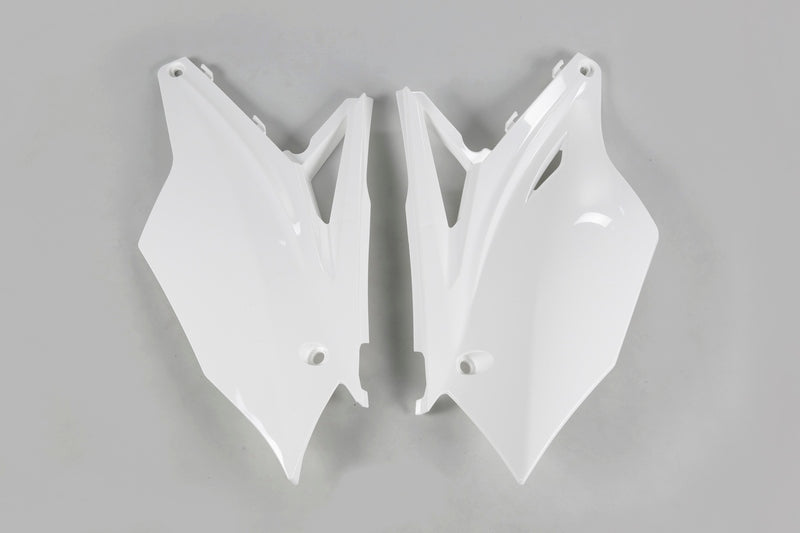 UFO Seitenverkleidungen weiß für Kawasaki KX 250 F, UF4737-047, Kunststoffteil