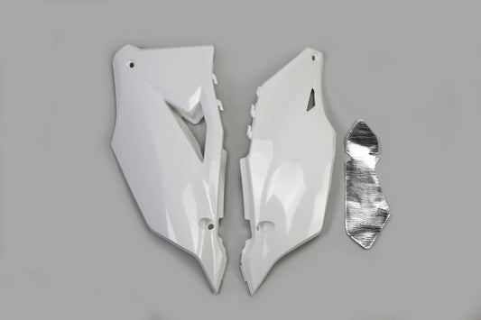 UFO Seitenverkleidungen weiß für Kawasaki KX 250 F, UF4752-047, Kunststoffteil