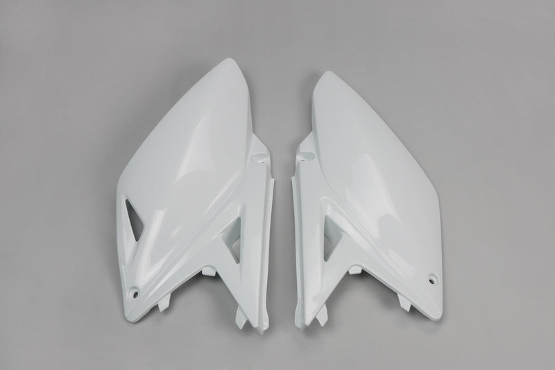 UFO Seitenverkleidungen weiß für Suzuki RM-Z 250, Kunststoffteil