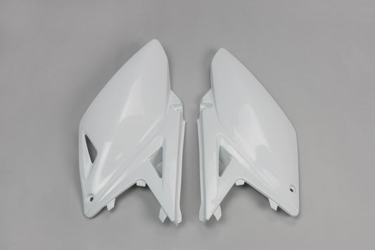 UFO Seitenverkleidungen weiß für Suzuki RM-Z 250, Kunststoffteil