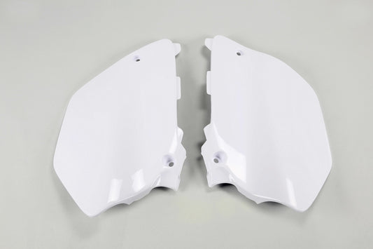 UFO Seitenverkleidungen weiß für Yamaha YZ 125, UF3847-046, Kunststoffteil