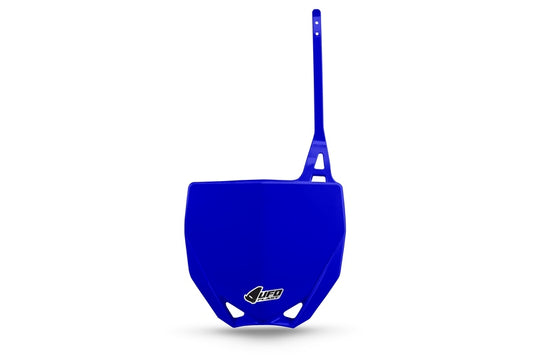 UFO Startnummernschild vorne blau Yamaha YZ65, Startnummerntafel
