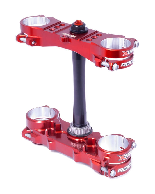 Xtrig Rocs Pro Supermotard Gabelbrücke Dreifachklemme Offset Ø14-16mm Xtring braun Yamaha YZ250F/450F - 40203001