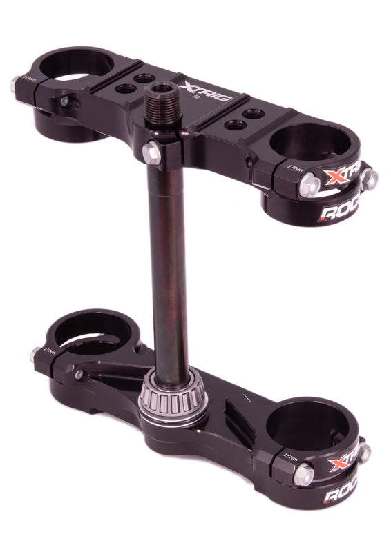 Xtrig ROCS Tech Gabelbrücke Dreifachklemmung Offset 22 mm - Schwarz Husqvarna TC65 - 40704006, Ansicht 2