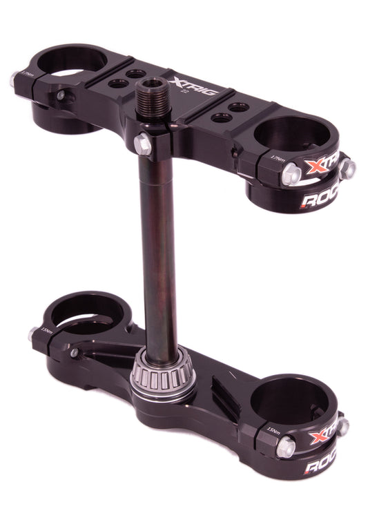 Xtrig ROCS Tech Gabelbrücke Dreifachklemmung Offset 22 mm - Schwarz Husqvarna TC65 - 40704006, Ansicht 2