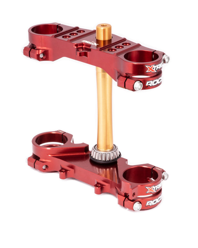 Xtrig ROCS Tech Gabelbrücke Dreifachklemmung Orange 25mm Offset - 40204001