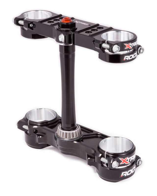 Xtrig ROCS Tech Gabelbrücke Dreifachklemmung Schwarz 22mm Offset KTM/Husqvarna - 40705003, Ansicht 2